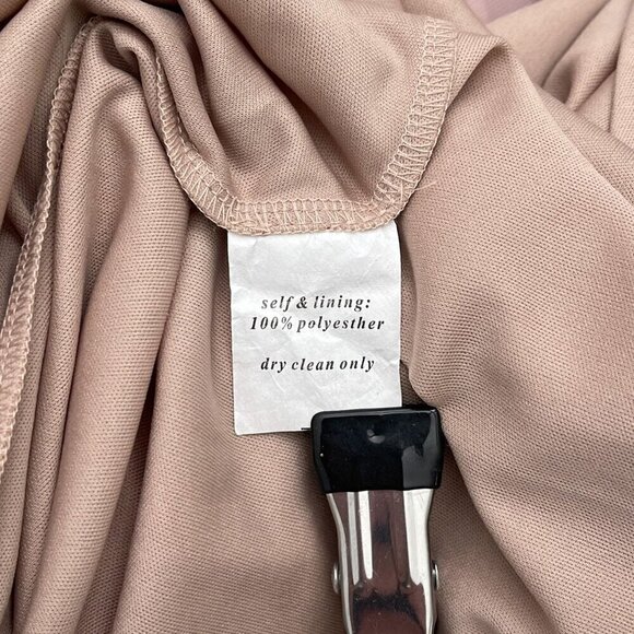 Birdy Grey Elsye Cut Out Mesh Mauve Maxi Formal Bridesmaid Dress Small NWT - Picture 10 of 15